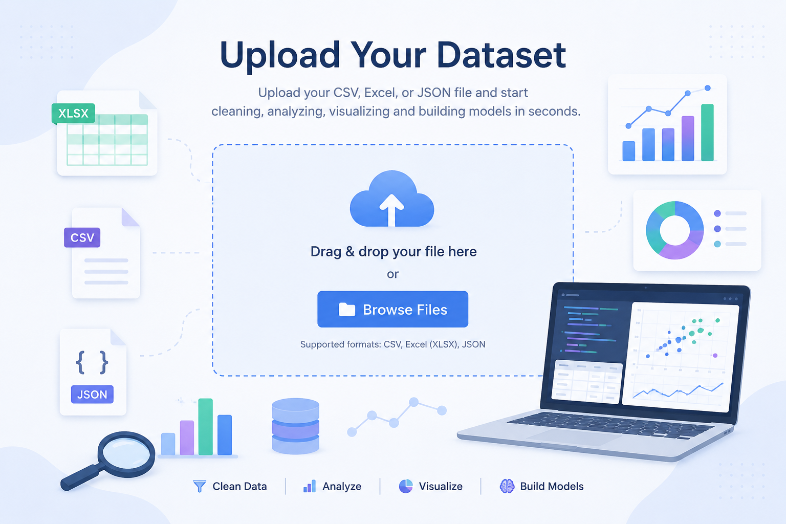 Upload data